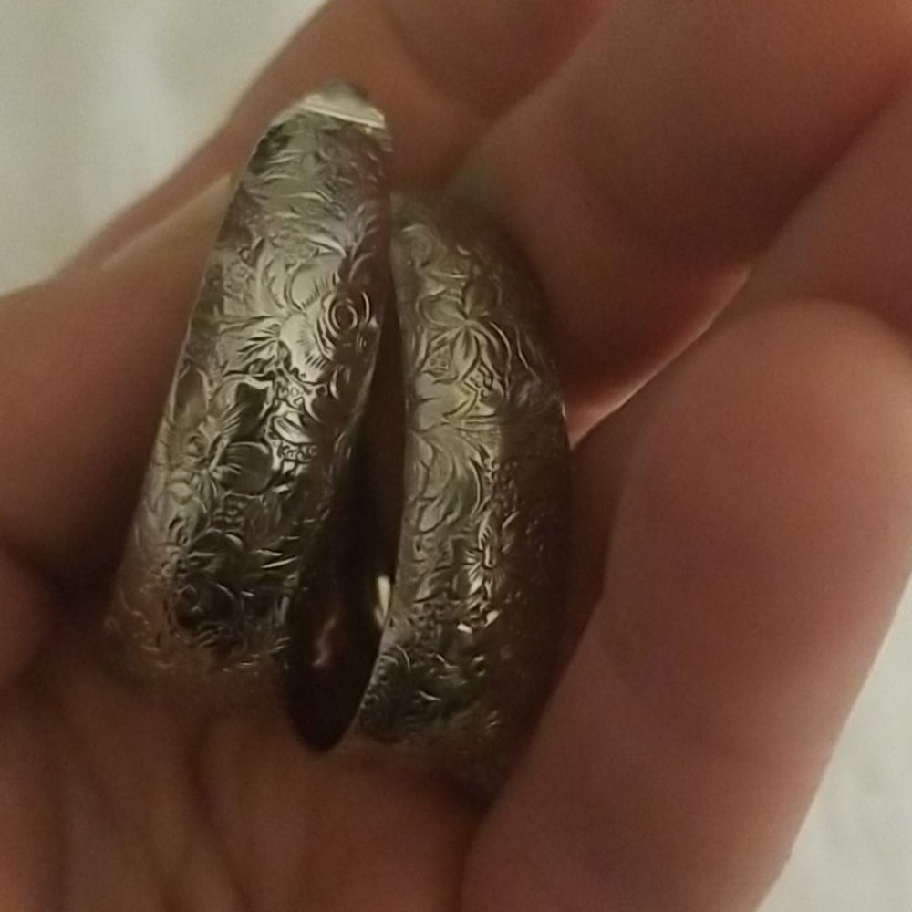 Silver earrings - Picture 4 of 4
